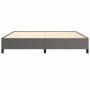 Graues Kunstlederbettgestell 200x200 cm von vidaXL, Betten und Lattenroste - Ref: Foro24-347273, Preis: 140,42 €, Rabatt: %