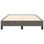 Dark gray velvet bed frame 120x200 cm by vidaXL, Beds and slatted bases - Ref: Foro24-346965, Price: 99,18 €, Discount: %