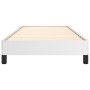 White synthetic leather bed frame 80x200 cm by vidaXL, Beds and slatted bases - Ref: Foro24-346869, Price: 84,71 €, Discount: %