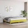 Bettgestell aus grünem Stoff, 200 x 200 cm von vidaXL, Betten und Lattenroste - Ref: Foro24-347196, Preis: 111,53 €, Rabatt: %