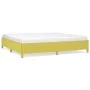 Bettgestell aus grünem Stoff, 200 x 200 cm von vidaXL, Betten und Lattenroste - Ref: Foro24-347196, Preis: 111,53 €, Rabatt: %