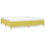 Bettgestell aus grünem Stoff, 200 x 200 cm von vidaXL, Betten und Lattenroste - Ref: Foro24-347196, Preis: 92,76 €, Rabatt: %