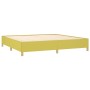 Bettgestell aus grünem Stoff, 200 x 200 cm von vidaXL, Betten und Lattenroste - Ref: Foro24-347196, Preis: 92,76 €, Rabatt: %