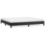Black synthetic leather bed frame 200x200 cm by vidaXL, Beds and slatted bases - Ref: Foro24-346922, Price: 113,36 €, Discoun...