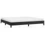 Black synthetic leather bed frame 200x200 cm by vidaXL, Beds and slatted bases - Ref: Foro24-346922, Price: 113,36 €, Discoun...