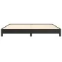 Black synthetic leather bed frame 200x200 cm by vidaXL, Beds and slatted bases - Ref: Foro24-346922, Price: 113,36 €, Discoun...