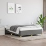Dark gray fabric bed frame 140x190 cm by vidaXL, Beds and slatted bases - Ref: Foro24-347158, Price: 114,76 €, Discount: %