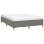 Dark gray fabric bed frame 140x190 cm by vidaXL, Beds and slatted bases - Ref: Foro24-347158, Price: 114,76 €, Discount: %