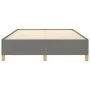 Bettgestell aus dunkelgrauem Stoff, 140 x 190 cm von vidaXL, Betten und Lattenroste - Ref: Foro24-347158, Preis: 114,45 €, Ra...