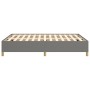 Dark gray fabric bed frame 140x190 cm by vidaXL, Beds and slatted bases - Ref: Foro24-347158, Price: 114,76 €, Discount: %