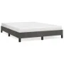 Dark gray velvet bed frame 140x190 cm by vidaXL, Beds and slatted bases - Ref: Foro24-346971, Price: 97,16 €, Discount: %