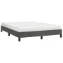 Dark gray velvet bed frame 140x190 cm by vidaXL, Beds and slatted bases - Ref: Foro24-346971, Price: 97,16 €, Discount: %