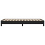 Black synthetic leather bed frame 80x200 cm by vidaXL, Beds and slatted bases - Ref: Foro24-346868, Price: 69,25 €, Discount: %