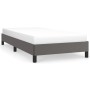Graues Kunstlederbettgestell 80x200 cm von vidaXL, Betten und Lattenroste - Ref: Foro24-346872, Preis: 75,26 €, Rabatt: %