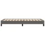 Gray synthetic leather bed frame 80x200 cm by vidaXL, Beds and slatted bases - Ref: Foro24-346872, Price: 76,44 €, Discount: %