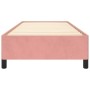 Estructura de cama de terciopelo rosa 80x200 cm de vidaXL, Camas y somieres - Ref: Foro24-347293, Precio: 95,51 €, Descuento: %