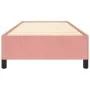 Estructura de cama de terciopelo rosa 80x200 cm de vidaXL, Camas y somieres - Ref: Foro24-347293, Precio: 94,05 €, Descuento: %
