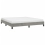 Light gray velvet bed frame 180x200 cm by vidaXL, Beds and slatted bases - Ref: Foro24-346988, Price: 118,89 €, Discount: %
