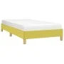 Estructura de cama de tela verde 100x200 cm de vidaXL, Camas y somieres - Ref: Foro24-346801, Precio: 62,29 €, Descuento: %