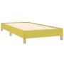 Bettgestell aus grünem Stoff, 100 x 200 cm von vidaXL, Betten und Lattenroste - Ref: Foro24-346801, Preis: 63,07 €, Rabatt: %