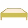 Bettgestell aus grünem Stoff, 100 x 200 cm von vidaXL, Betten und Lattenroste - Ref: Foro24-346801, Preis: 63,07 €, Rabatt: %