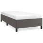 Gray synthetic leather bed frame 80x200 cm by vidaXL, Beds and slatted bases - Ref: Foro24-347219, Price: 89,42 €, Discount: %