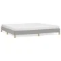 Light gray fabric bed frame 200x200 cm by vidaXL, Beds and slatted bases - Ref: Foro24-346842, Price: 103,89 €, Discount: %