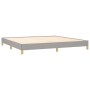 Light gray fabric bed frame 200x200 cm by vidaXL, Beds and slatted bases - Ref: Foro24-346842, Price: 105,83 €, Discount: %