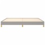 Light gray fabric bed frame 200x200 cm by vidaXL, Beds and slatted bases - Ref: Foro24-346842, Price: 105,83 €, Discount: %