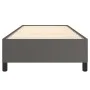 Gray synthetic leather bed frame 90x190 cm by vidaXL, Beds and slatted bases - Ref: Foro24-347225, Price: 95,11 €, Discount: %