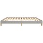 Light gray fabric bed frame 200x200 cm by vidaXL, Beds and slatted bases - Ref: Foro24-346842, Price: 105,83 €, Discount: %