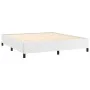 White synthetic leather bed frame 180x200 cm by vidaXL, Beds and slatted bases - Ref: Foro24-347264, Price: 139,48 €, Discoun...