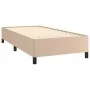 Estructura de cama de cuero sintético capuchino 100x200 cm de vidaXL, Camas y somieres - Ref: Foro24-347238, Precio: 74,56 €,...