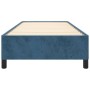 Estructura de cama de terciopelo azul 80x200 cm de vidaXL, Camas y somieres - Ref: Foro24-347292, Precio: 74,71 €, Descuento: %