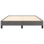 Bettgestell aus grauem Kunstleder, 140 x 190 cm von vidaXL, Betten und Lattenroste - Ref: Foro24-346902, Preis: 107,42 €, Rab...