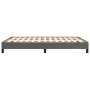 Bettgestell aus grauem Kunstleder, 140 x 190 cm von vidaXL, Betten und Lattenroste - Ref: Foro24-346902, Preis: 107,42 €, Rab...