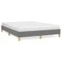 Dark gray fabric bed frame 140x190 cm by vidaXL, Beds and slatted bases - Ref: Foro24-346811, Price: 125,34 €, Discount: %