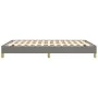 Dark gray fabric bed frame 140x190 cm by vidaXL, Beds and slatted bases - Ref: Foro24-346811, Price: 125,34 €, Discount: %