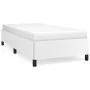 White synthetic leather bed frame 90x190 cm by vidaXL, Beds and slatted bases - Ref: Foro24-347222, Price: 99,56 €, Discount: %