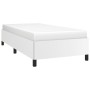 Bettgestell aus weißem Kunstleder, 90 x 190 cm von vidaXL, Betten und Lattenroste - Ref: Foro24-347222, Preis: 102,63 €, Raba...