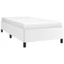White synthetic leather bed frame 90x190 cm by vidaXL, Beds and slatted bases - Ref: Foro24-347222, Price: 99,56 €, Discount: %