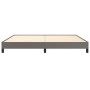 Gray synthetic leather bed frame 200x200 cm by vidaXL, Beds and slatted bases - Ref: Foro24-346926, Price: 127,29 €, Discount: %