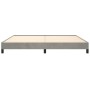 Estructura de cama de terciopelo gris claro 180x200 cm de vidaXL, Camas y somieres - Ref: Foro24-346994, Precio: 123,13 €, De...
