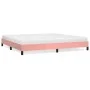 Pink velvet bed frame 200x200 cm by vidaXL, Beds and slatted bases - Ref: Foro24-346999, Price: 106,95 €, Discount: %