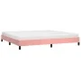 Pink velvet bed frame 200x200 cm by vidaXL, Beds and slatted bases - Ref: Foro24-346999, Price: 106,95 €, Discount: %