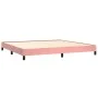 Pink velvet bed frame 200x200 cm by vidaXL, Beds and slatted bases - Ref: Foro24-346999, Price: 106,95 €, Discount: %