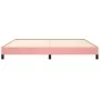 Pink velvet bed frame 200x200 cm by vidaXL, Beds and slatted bases - Ref: Foro24-346999, Price: 106,95 €, Discount: %