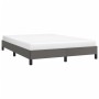 Graues Kunstlederbettgestell 140x200 cm von vidaXL, Betten und Lattenroste - Ref: Foro24-346908, Preis: 92,54 €, Rabatt: %