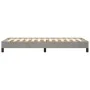 Estructura de cama de terciopelo gris claro 100x200 cm de vidaXL, Camas y somieres - Ref: Foro24-346958, Precio: 95,80 €, Des...