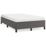 Gray synthetic leather bed frame 120x200 cm by vidaXL, Beds and slatted bases - Ref: Foro24-347243, Price: 118,00 €, Discount: %